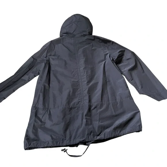 Eileen Fisher Dark Gray Zip Up Jacket Utility Size M Women - Picture 3 of 12